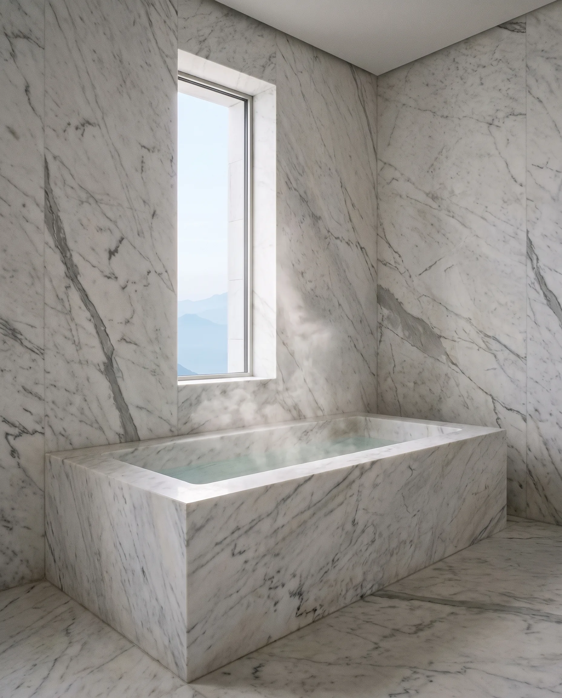 The bathroom